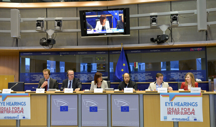 Photo 21 : EYE hearing in ITRE Committee meeting