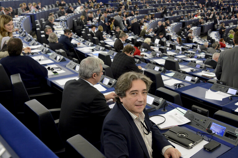 Photo 4 : Ricardo SERRAO SANTOS in Plenary session week 03 2015 in Strasbourg