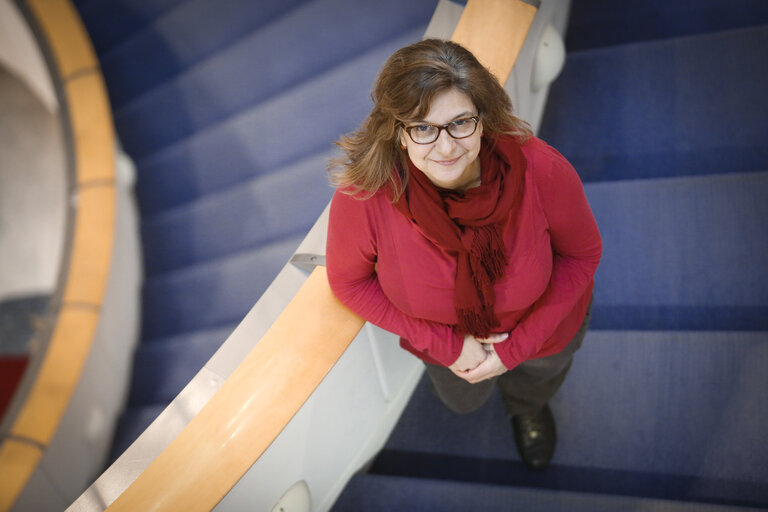 Foto 4: MEP Paloma LOPEZ BERMEJO at the European Parliament in Brussels