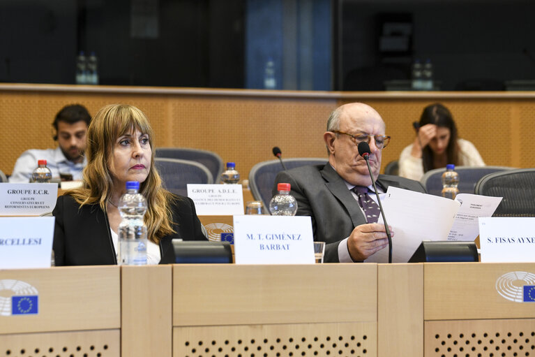 Fotogrāfija 17: Constituent meeting of the EU-Algeria Joint Parliamentary Committee