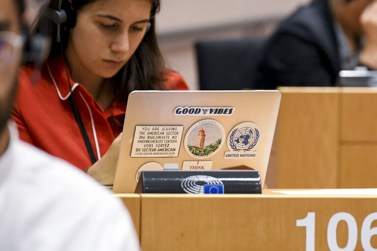 Photo 19 : LIBE-ITRE-AFCO-JURI Joint committee hearing - Hearing Part 2 :Use of Facebook users' data by Cambridge Analytica and impact on data protection - Consequences - Session 2: The alleged impact and risks for electoral processes