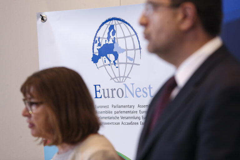 Foto 2: 7th Ordinary Euronest Parliamentary Assembly - - Press point