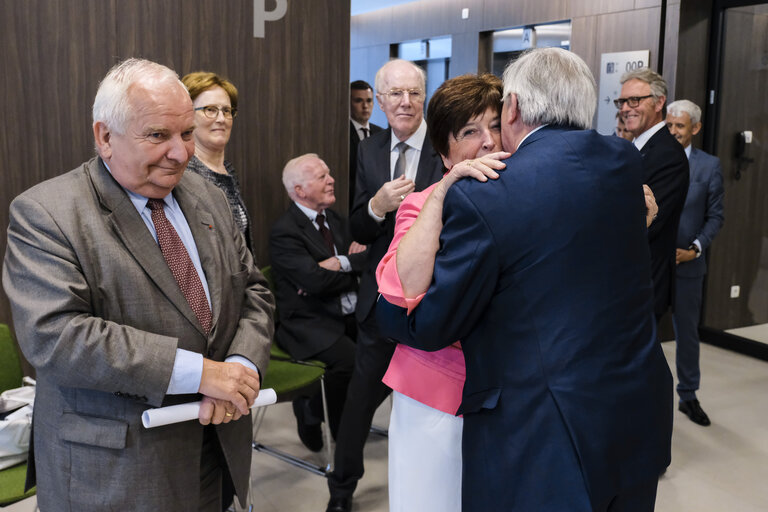 Inauguration of tne Wilfried Martens - WIM - building