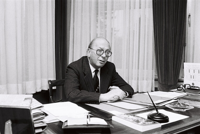 Photo 3 : Hans Nord in Luxembourg in February 1979.