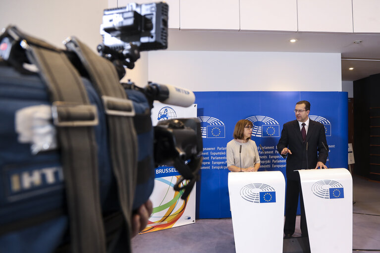 Foto 5: 7th Ordinary Euronest Parliamentary Assembly - - Press point