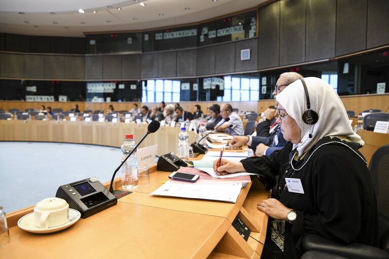 Fotografia 12: Constituent meeting of the EU-Algeria Joint Parliamentary Committee