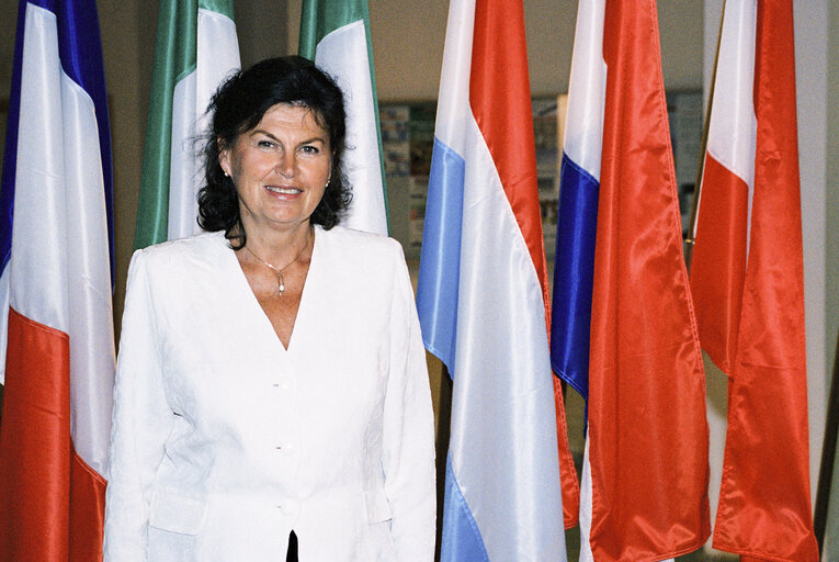 MEP Charlotte CEDERSCHIOLD in the European Parliament in Brussels