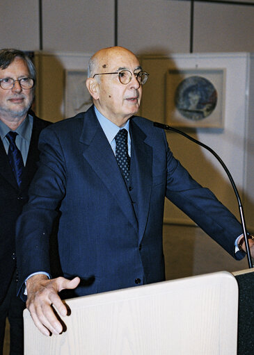 Exhibition artist Antonio NOCERA at the European Parliament