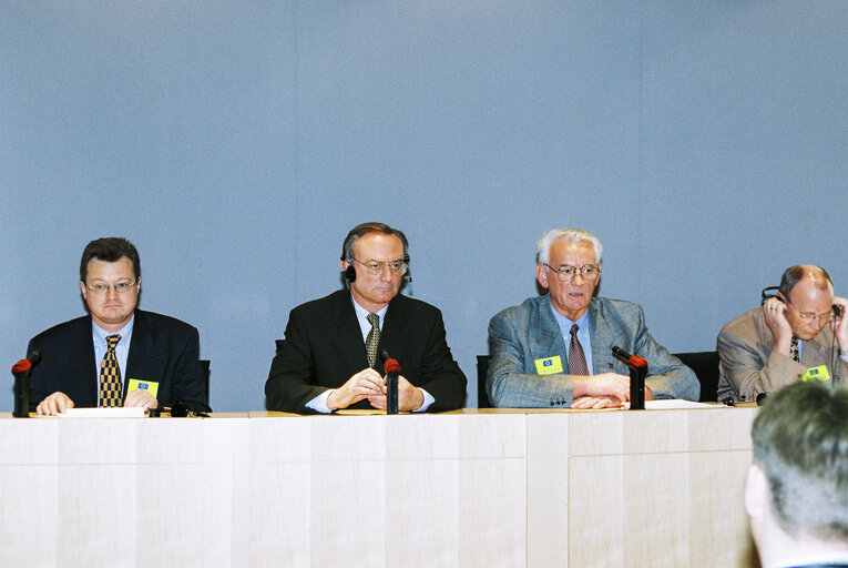 Foto 1: EP President attends a meeting with guests of the EP in Brussels