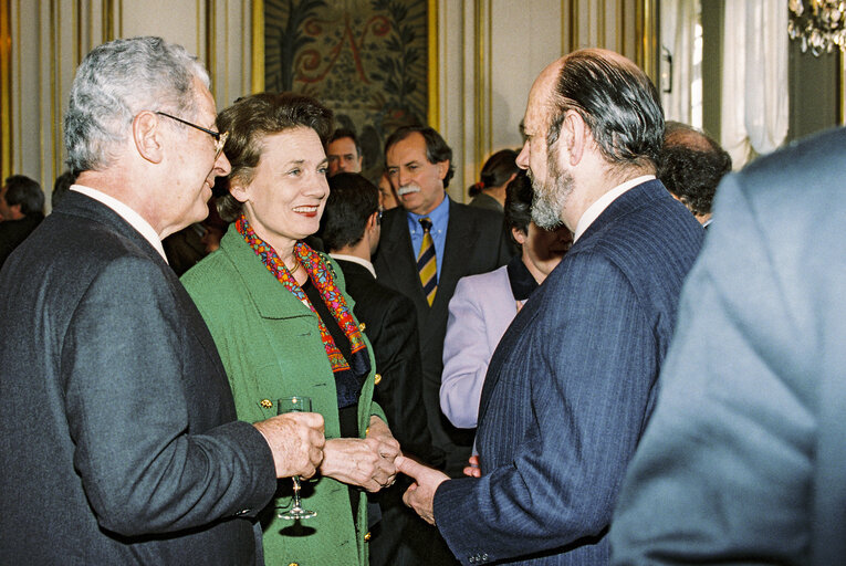 Fotografie 9: Visit of President of the Portuguese Republic at the European Parliament in Strasbourg