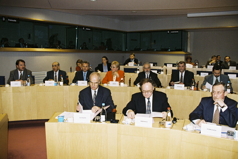 Photo 32: EP-Russia Interparliamentary meeting with Vice President and Chairman of the State Duma