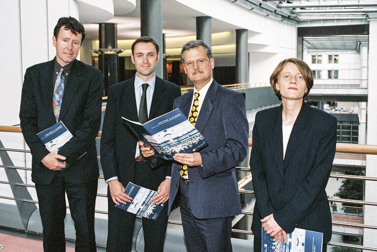 Suriet 4: MEP Gary TITLEY at the European Parliament in Brussels