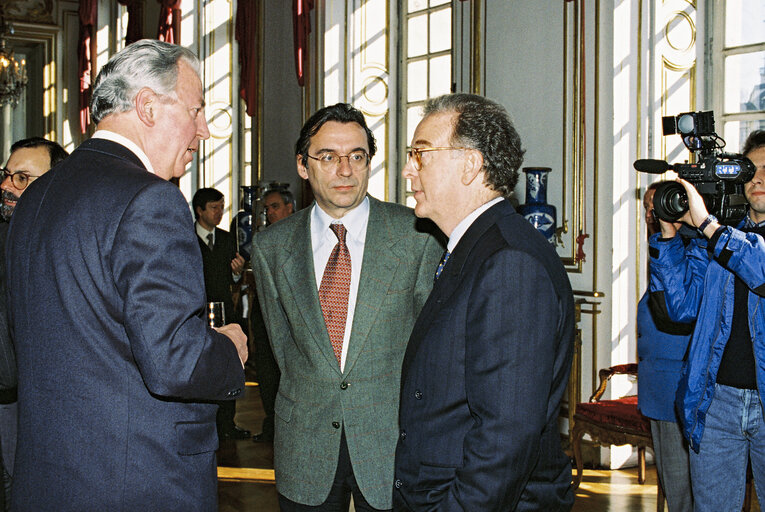 Fotografie 16: Visit of President of the Portuguese Republic at the European Parliament in Strasbourg