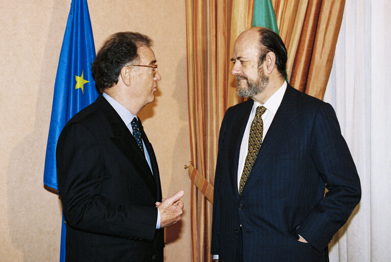 Zdjęcie 38: Visit of President of the Portuguese Republic at the European Parliament in Strasbourg