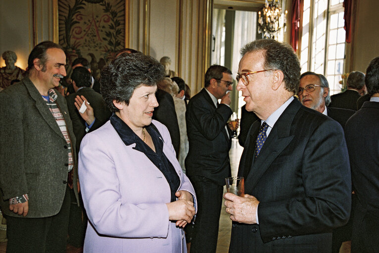 Fotografie 3: Visit of President of the Portuguese Republic at the European Parliament in Strasbourg