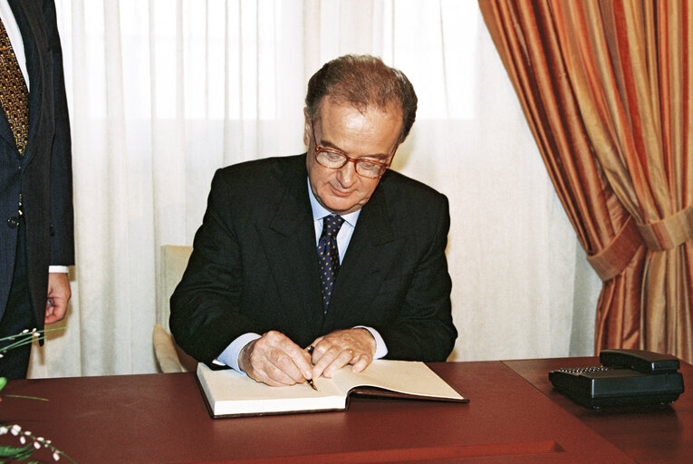 Fotografie 44: Visit of President of the Portuguese Republic at the European Parliament in Strasbourg