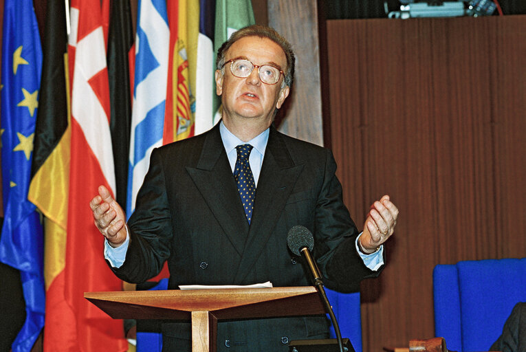 Zdjęcie 27: Visit of President of the Portuguese Republic at the European Parliament in Strasbourg