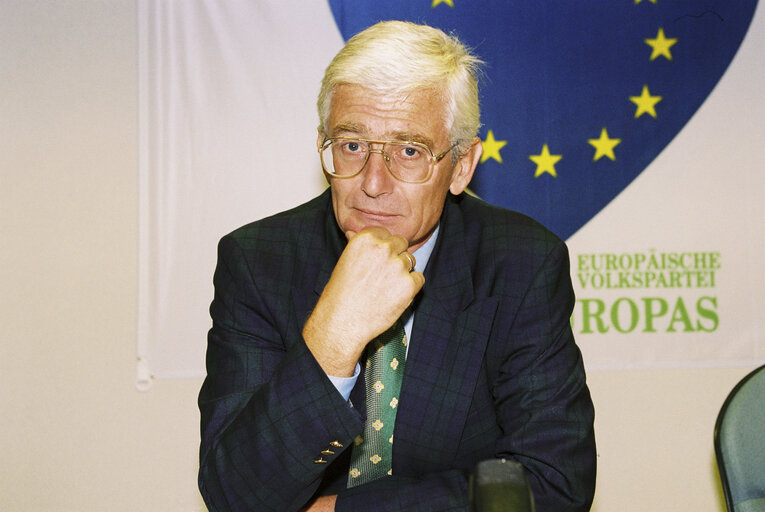 Suriet 1: The MEP Reinhard RACK during a meeting in Brussels in September 1996.