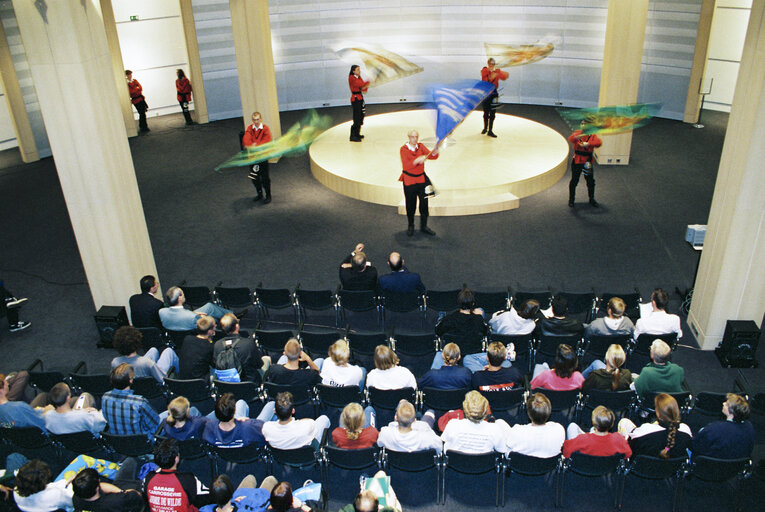 Fotogrāfija 17: European Youth Encounter in Brussels