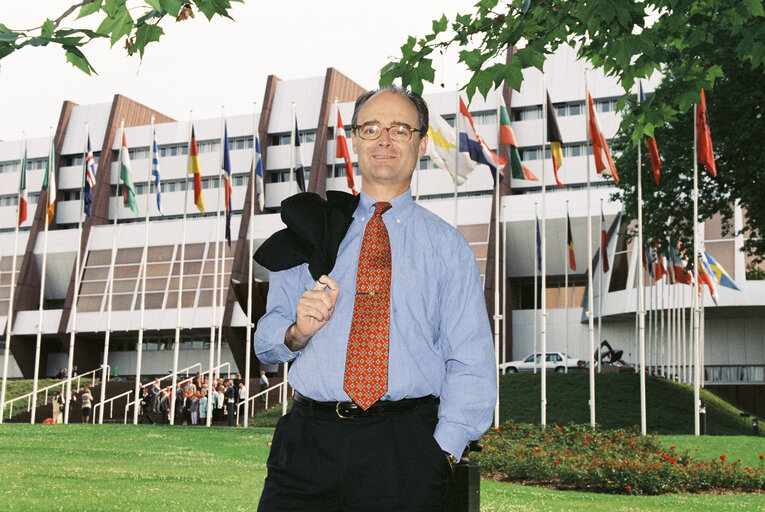 Valokuva 3: MEP Per STENMARCK at the European Parliament in Strasbourg