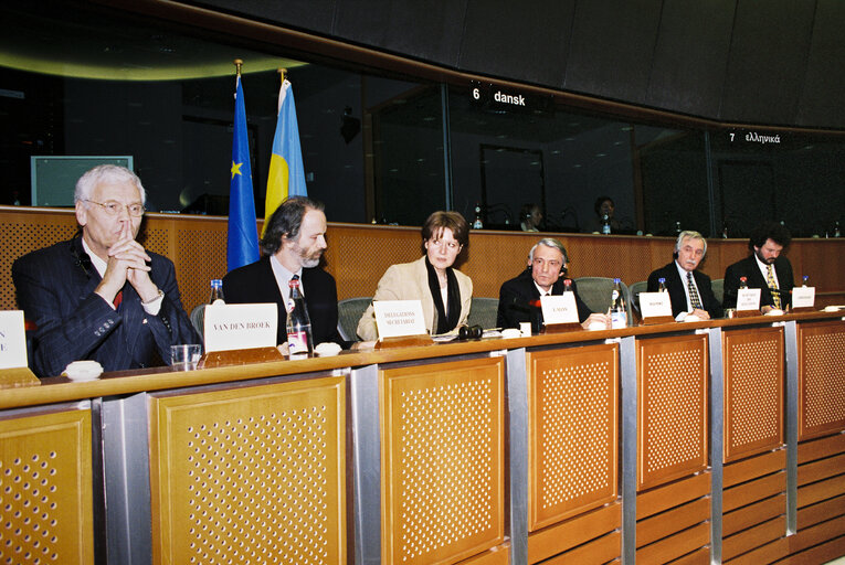 Meeting of the EU-Ukraine Parliamentary Cooperation Committee, at the EP in Brussels.