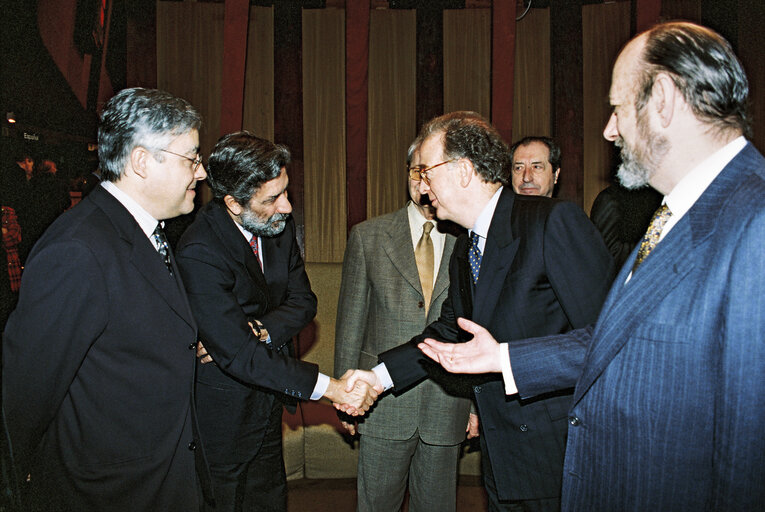 Fotografie 22: Visit of President of the Portuguese Republic at the European Parliament in Strasbourg