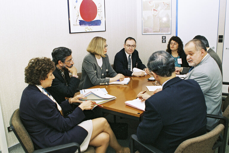 Photo 3: Left-wing parties meeting in Strasbourg