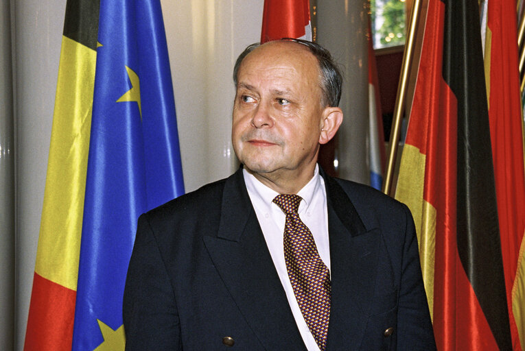 Photo 3: Portrait of Mep Konrad SCHWAIGER at the European Parliament in Strasbourg