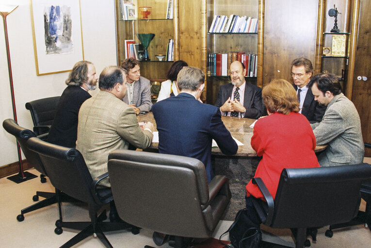 Foto 4: EP President meets with First Deputy Speaker of the Duma and Co-chair of EU-Russia Parliamentary Cooperation Committee