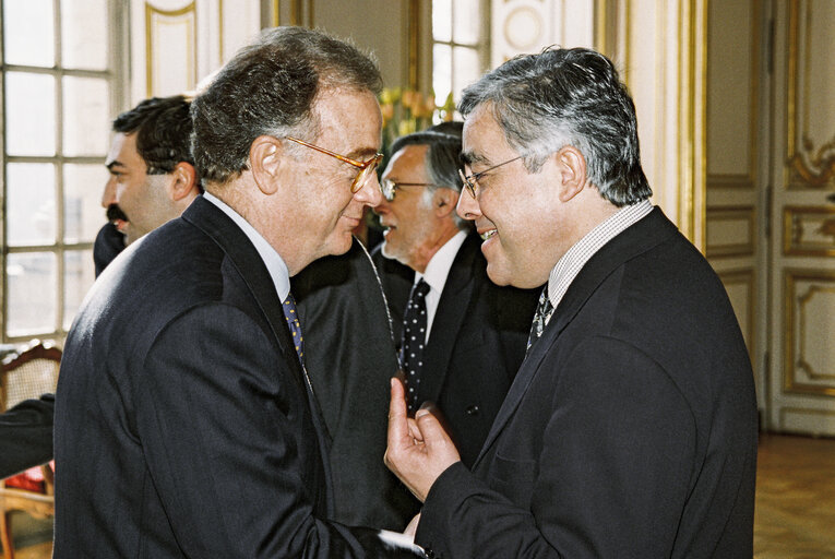 Fotografie 14: Visit of President of the Portuguese Republic at the European Parliament in Strasbourg