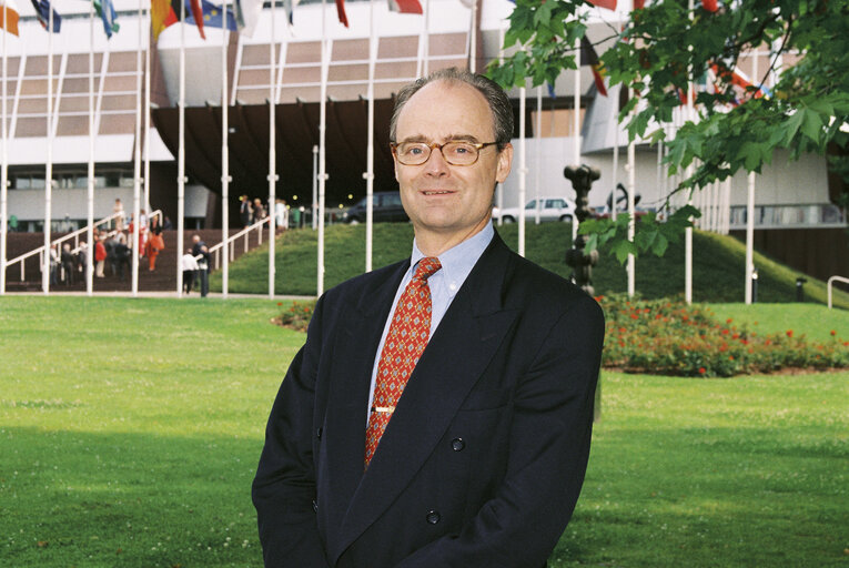 Valokuva 1: MEP Per STENMARCK at the European Parliament in Strasbourg