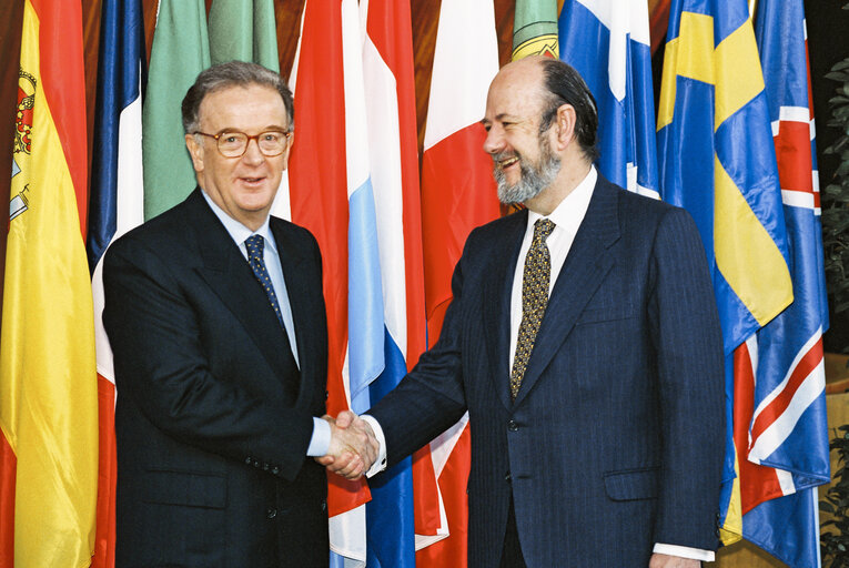 Fotografie 50: Visit of President of the Portuguese Republic at the European Parliament in Strasbourg