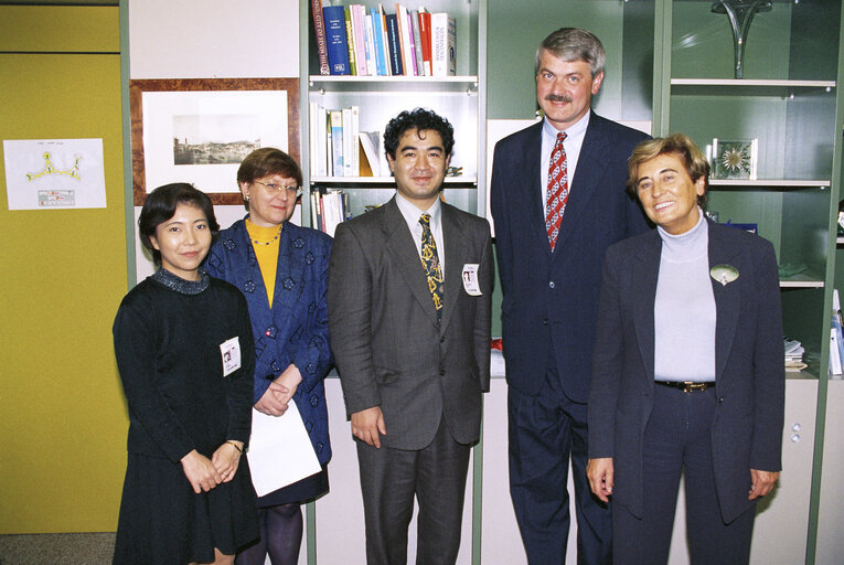 Mep Ursula SCHLEICHER meets with visitors