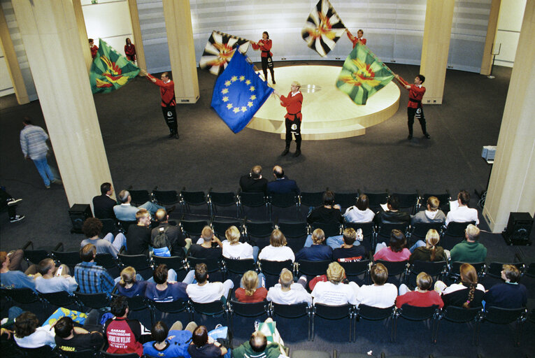 Fotogrāfija 13: European Youth Encounter in Brussels