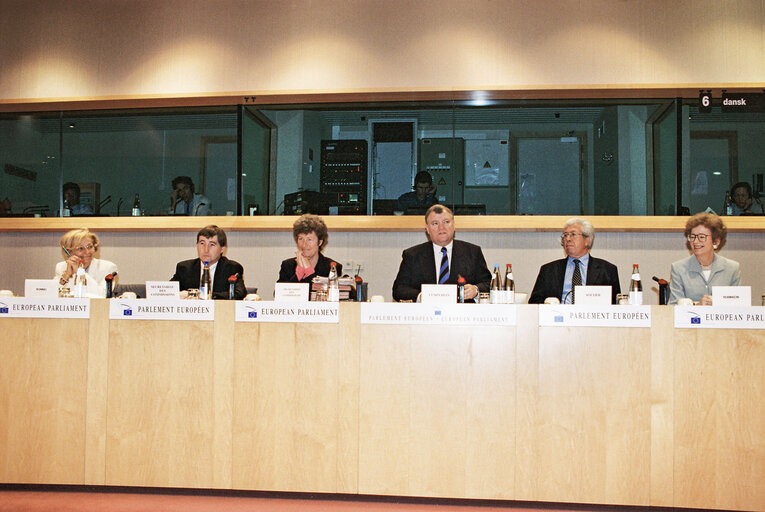 Fotogrāfija 7: Meeting with UN High Commissioner for Human Rights at the European Parliament in Brussels