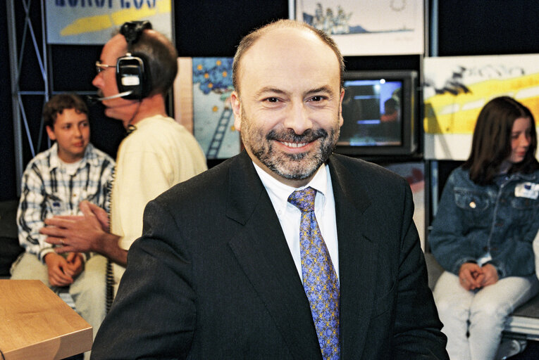 TV Debate at the European Parliament in Strasbourg