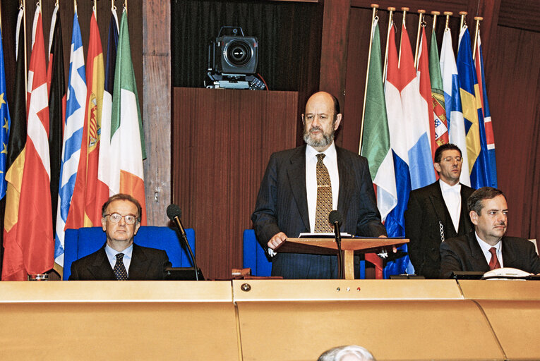 Fotografie 24: Visit of President of the Portuguese Republic at the European Parliament in Strasbourg