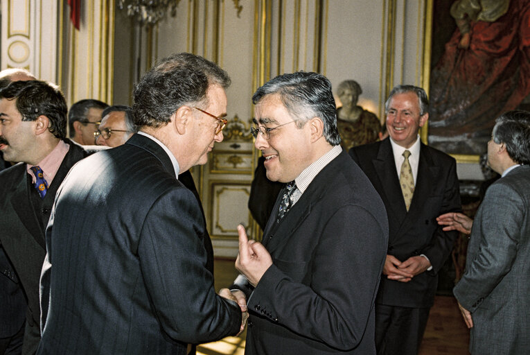 Fotografie 5: Visit of President of the Portuguese Republic at the European Parliament in Strasbourg