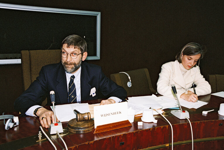 Fotografi 8: Meeting at the European Parliament