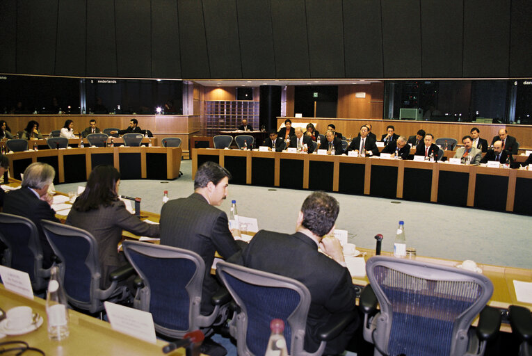 Foto 4: Joint Parliamentary Committee meeting EU - Mexico at the EP in Brussels