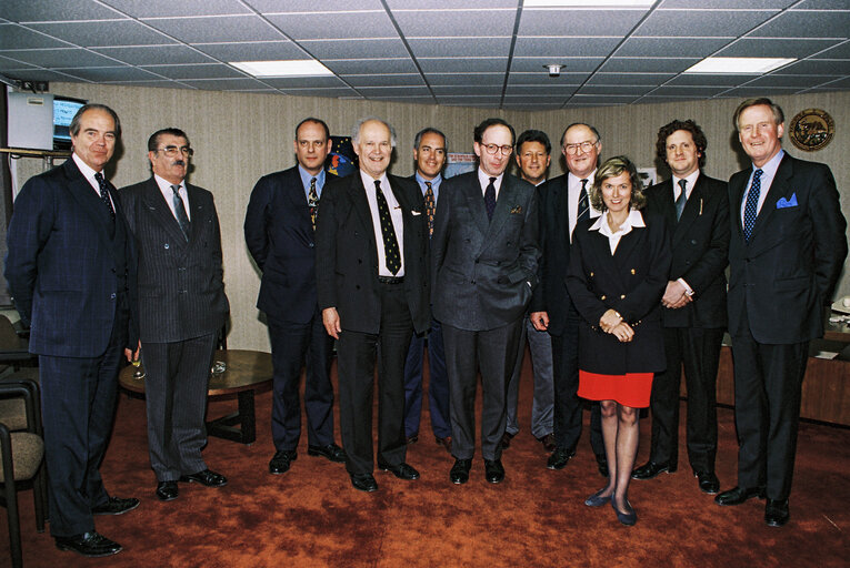 British MEPs of the EPP group meet with the Secretary of State for Foreign and Commonwealth Affairs of the United Kingdom