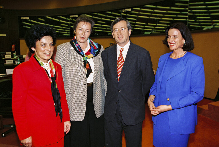 Bishop Komarica from Banja Luka (Bosnia) awarded Robert Schuman Medal of the EPP Group in the European Parliament