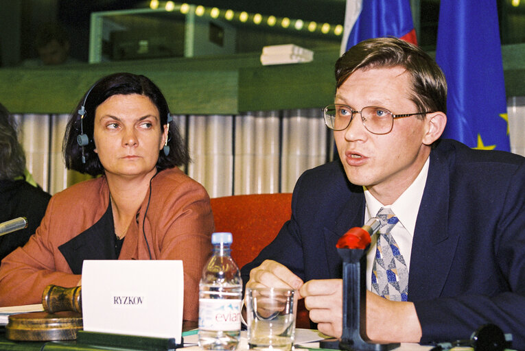 Foto 11: Opening session of the EU-Russia Parliamentary Cooperation Committee meeting