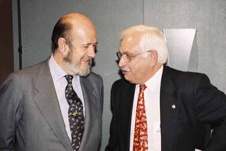 Fotografia 7: Meeting with the EP president.