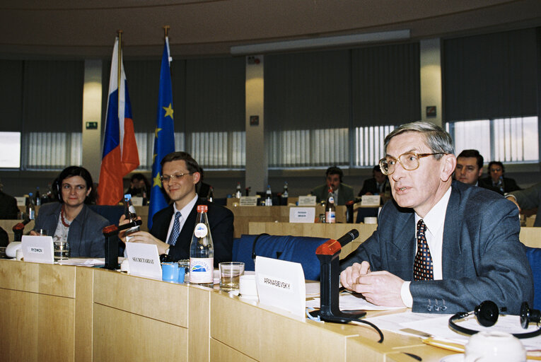 Photo 10: EP-Russia Interparliamentary meeting with Vice President and Chairman of the State Duma