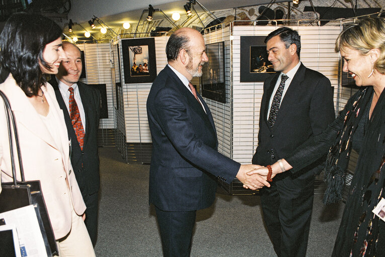 Foto 3: Exhibition at the European Parliament in Strasbourg