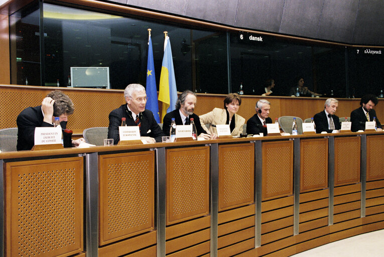 Meeting of the EU-Ukraine Parliamentary Cooperation Committee, at the EP in Brussels.