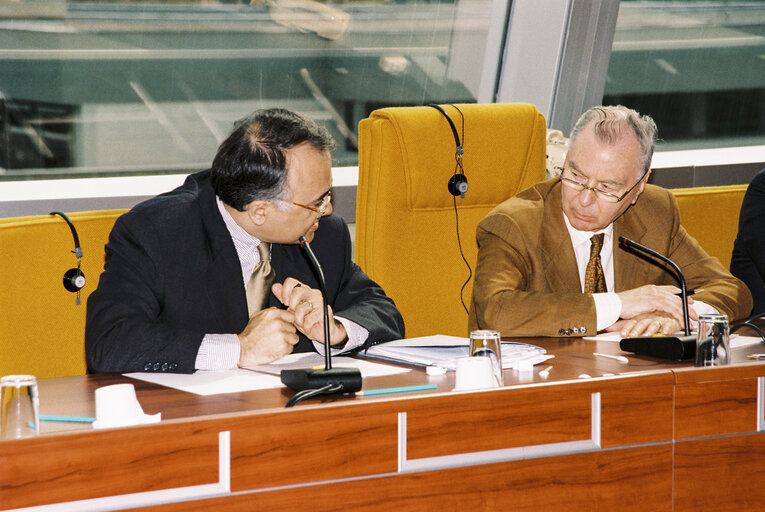 Fotografie 3: Meeting at the European Parliament in Strasbourg