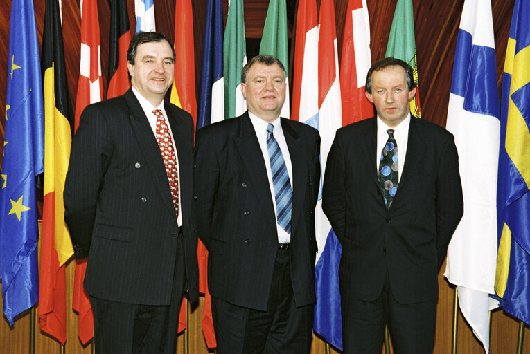 Fotografija 8: MEP John Walls CUSHNAHAN at the European Parliament in Strasbourg