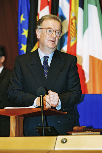 Fotografie 34: Visit of President of the Portuguese Republic at the European Parliament in Strasbourg